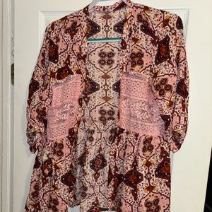 Patterned cardigan NWOT‼️BOGO‼️
